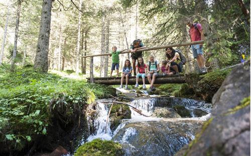 Adventure hike with children - Seiser Alm family holiday